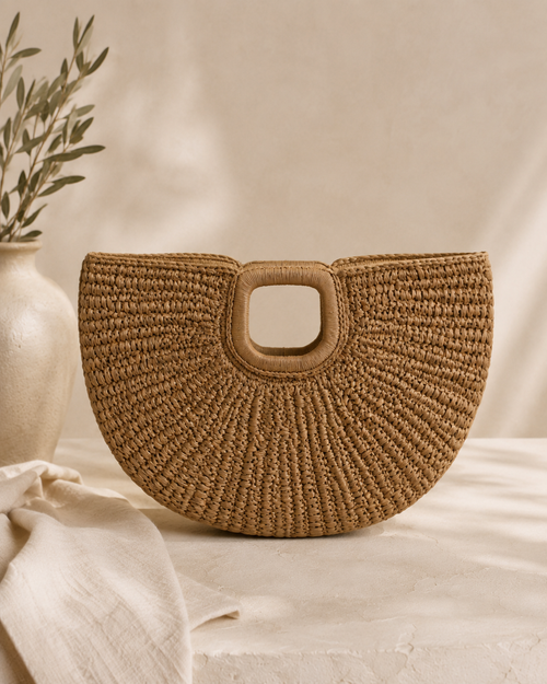 The Mwezi Woven Bag