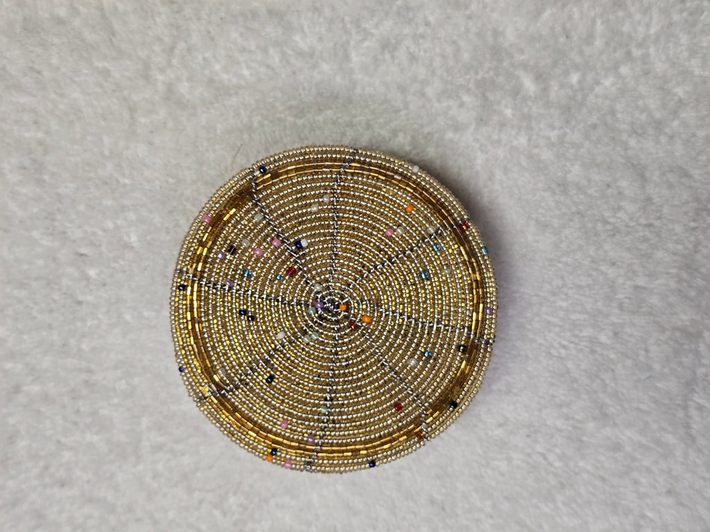 The Miale Beaded Coaster Set